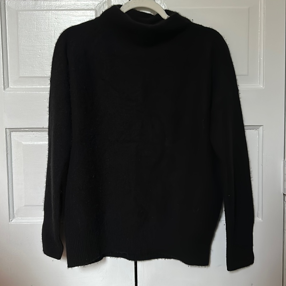 VINCE Plush Cashmere Funnel Neck Sweater, XS, used